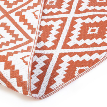 Tapis extérieur Vahiné 160x240cm terracotta