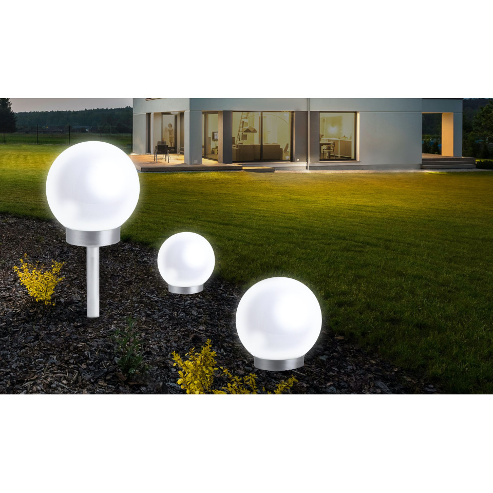 Lampe boule solaire 30cm