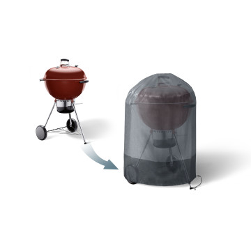 Housse de protection barbecue rond