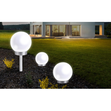 Lampe boule solaire 15cm