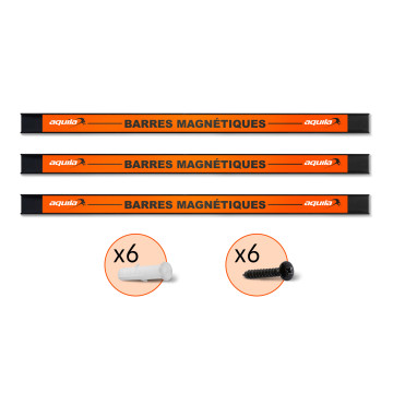 Barres magnétiques porte-outils - set de 3