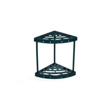 Rack d'angle pour outils de jardin